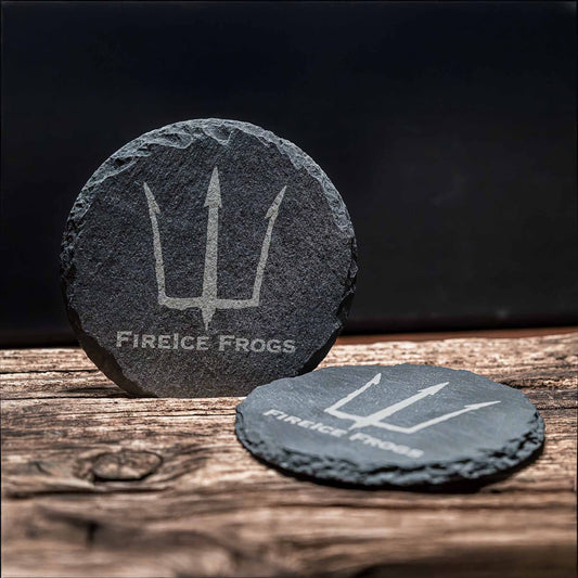 Slate Stone Coasters (Set of 2)