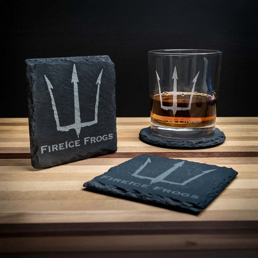 Slate Stone Coasters (Set of 2)